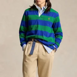 T-Shirts|T-Shirts|Dr. Martens Polo Ralph Lauren Yarn Dyed Cotton-Jersey Rugby Top - S