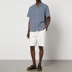 Shirts|Shirts|PS Paul Smith Boxy Pattern Jacquard Cotton Shirt - XXL