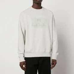 Sweatshirts|AMI PS Paul Smith Centre Loopback Cotton-Jersey Sweatshirt - L