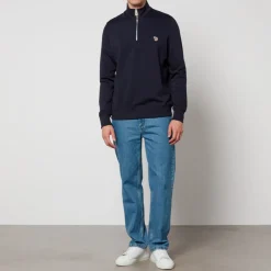 Sweatshirts|PS Paul Smith Logo-Appliquéd Cotton Jumper - S