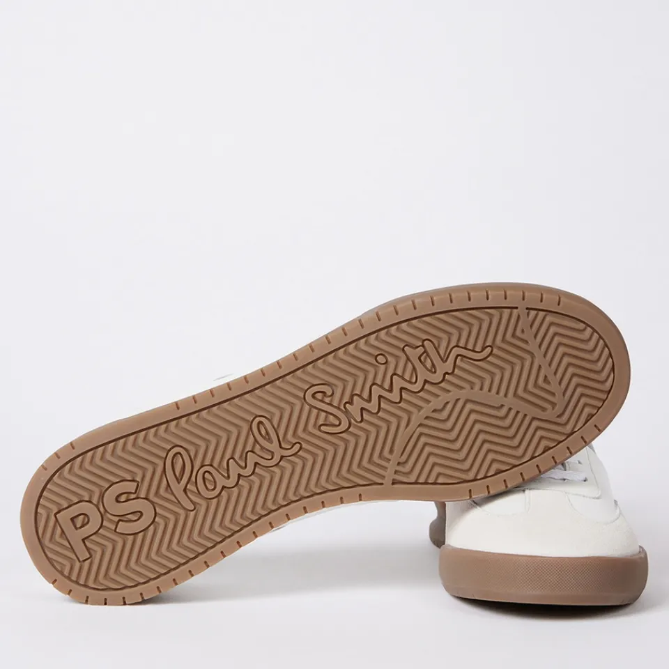 Trainers|Maison Kitsuné PS Paul Smith Men's Dover Twin Leather Trainers - UK 11