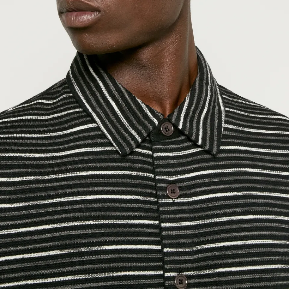 Shirts|Shirts|PS Paul Smith Striped Cotton Shirt - L
