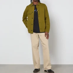 Jackets|Coats|Dr. Martens PS Paul Smith Zebra Cotton-Twill Shirt Jacket - S