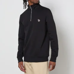 Sweatshirts|Dr. Martens PS Paul Smith Zebra Half Zip Cotton-Jersey Jumper - S