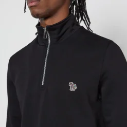 Sweatshirts|Dr. Martens PS Paul Smith Zebra Half Zip Cotton-Jersey Jumper - S