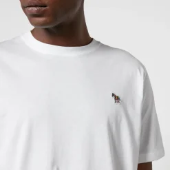 T-Shirts|T-Shirts|PS Paul Smith Zebra Printed Organic Cotton-Jersey T-Shirt - S