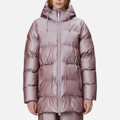 Jackets|Coats|Dr. Martens Rains Alta Long Coated Shell Puffer String W Jacket W3T4 - S