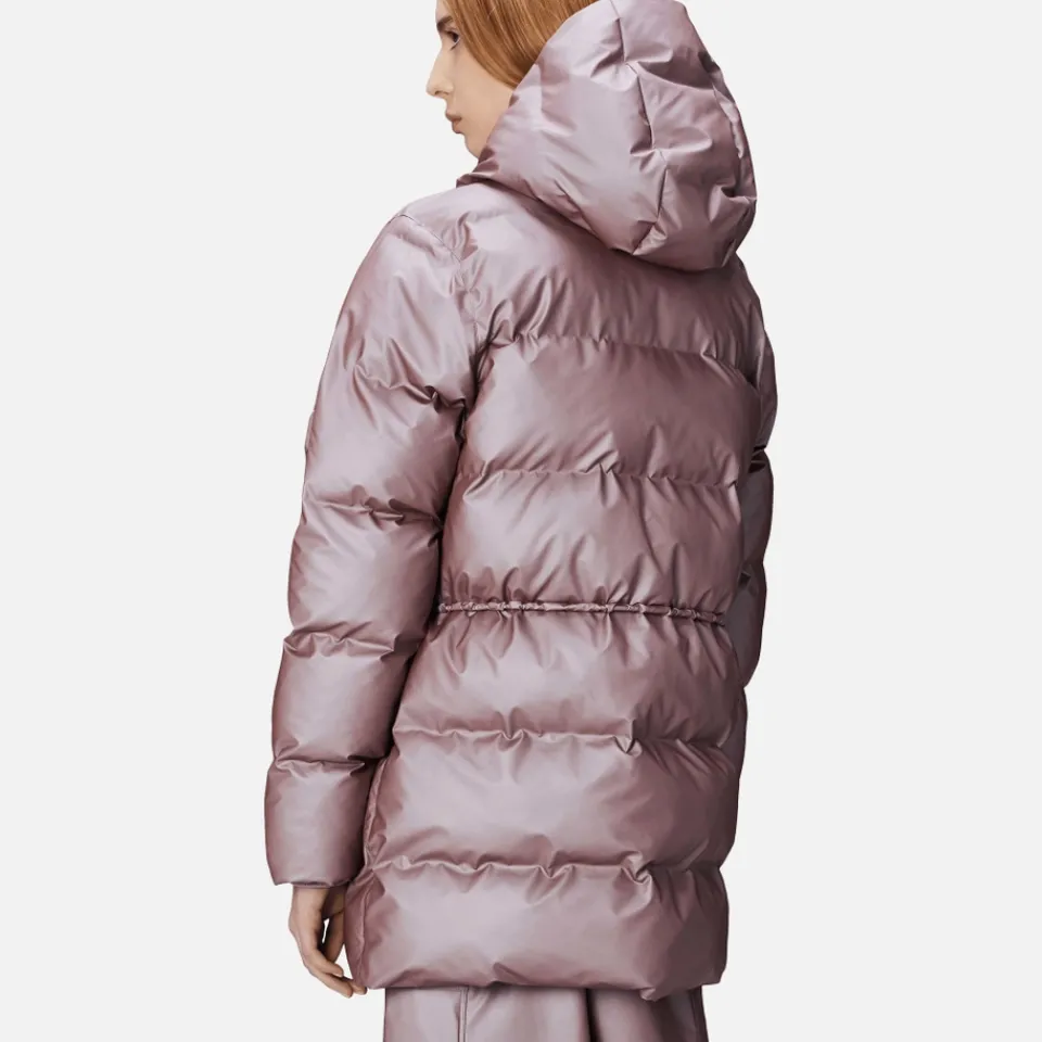 Jackets|Coats|Dr. Martens Rains Alta Long Coated Shell Puffer String W Jacket W3T4 - S