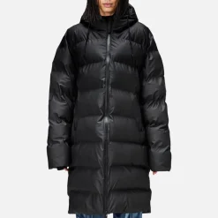Jackets|Coats|Dr. Martens Rains Alta Long Coated-Shell Puffer Jacket - XS
