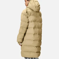 Jackets|Coats|Dr. Martens Rains Alta Long Coated-Shell Puffer Jacket - XS