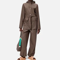 Jackets|Coats|RAINS Curve Matte Shell Jacket - XS