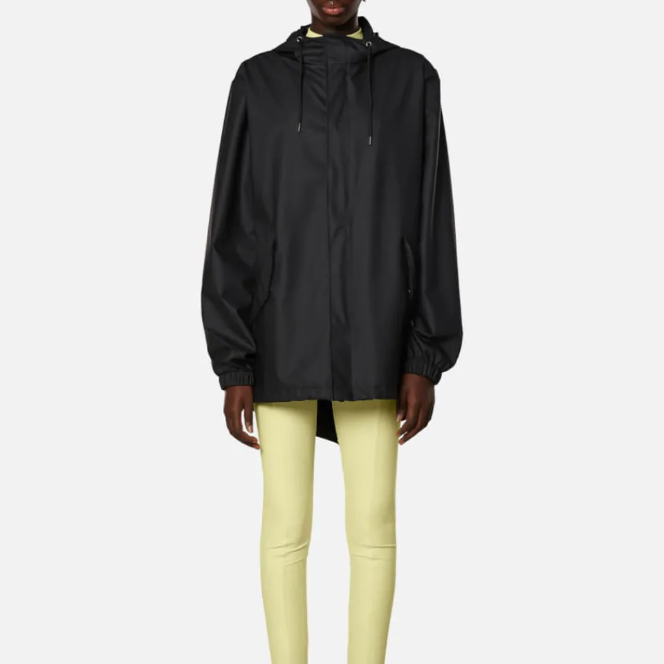 Jackets|Coats|RAINS Essential Matte-Shell Fishtail Jacket - S