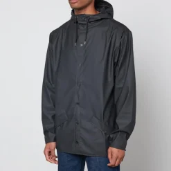 Jackets|Coats|Ganni RAINS Matte Shell Jacket - XS