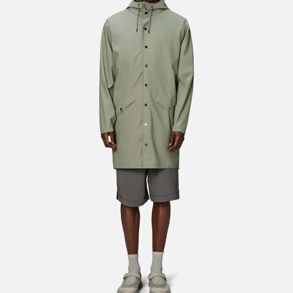Jackets|Coats|Hunza G Rains Matte Shell Long Jacket - L