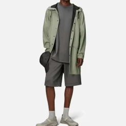 Jackets|Coats|Hunza G Rains Matte Shell Long Jacket - L