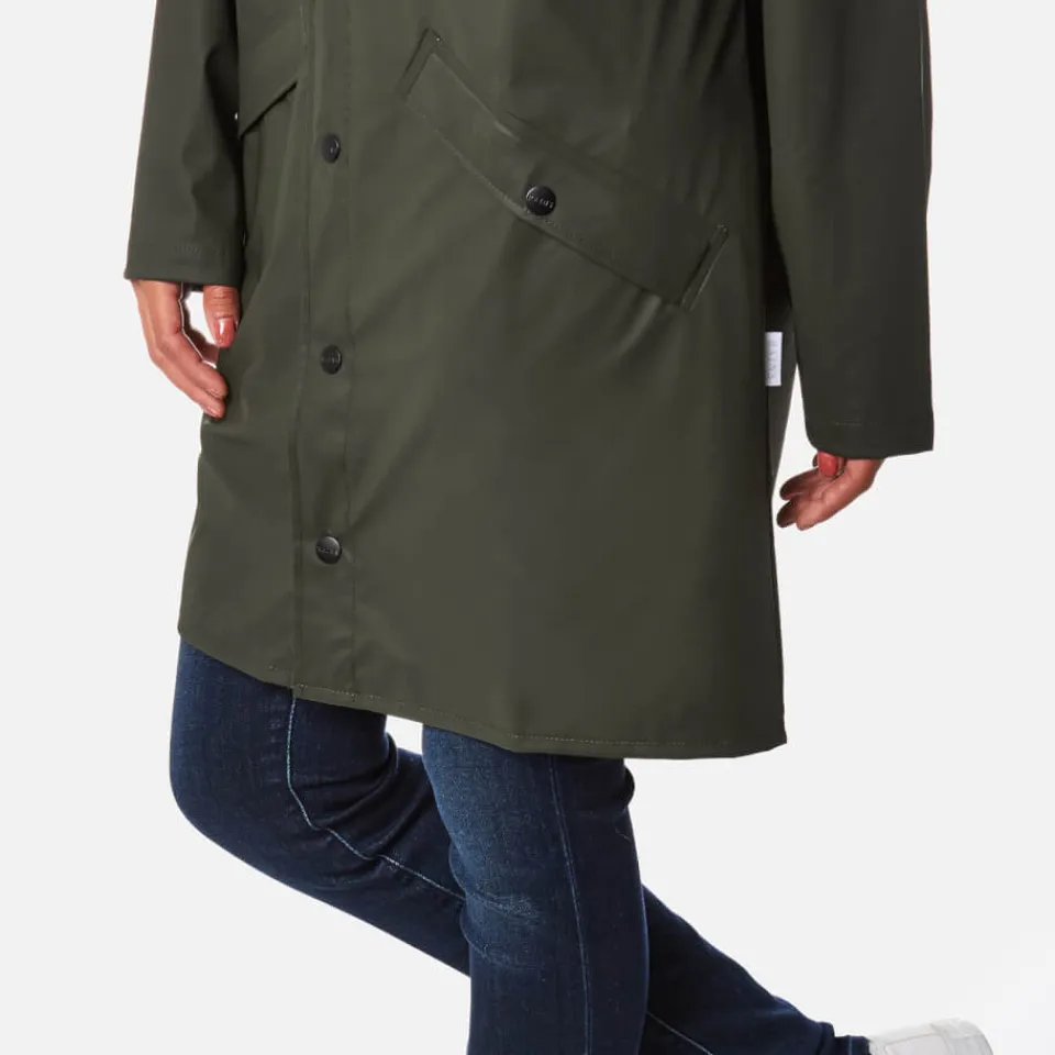 Jackets|Coats|Dr. Martens RAINS Men's Long Jacket - Green