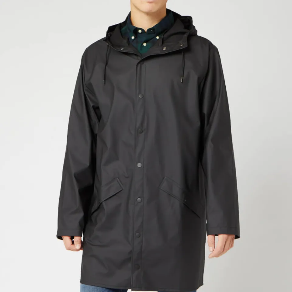 Jackets|Coats|Dr. Martens RAINS Men's Matte Shell Long Jacket - XS