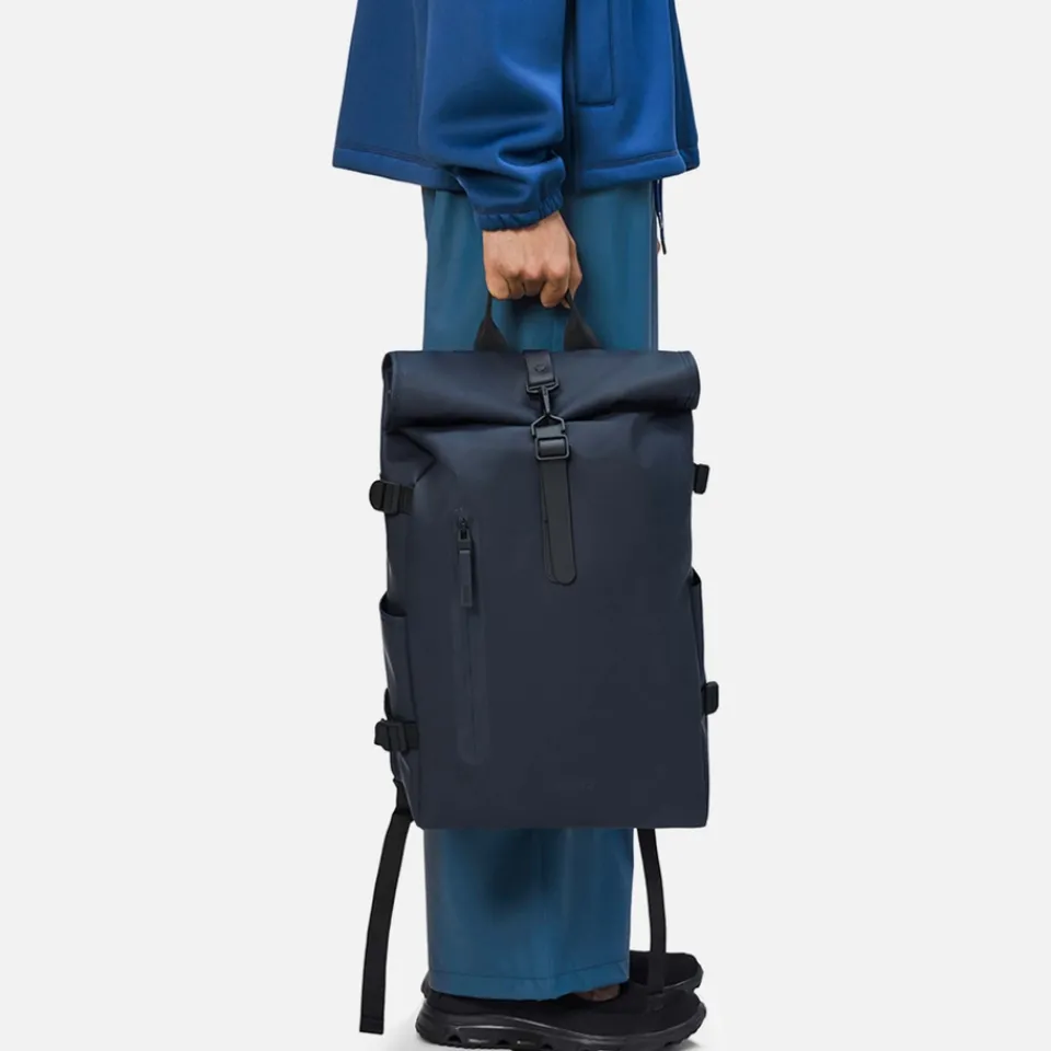 Bags|Holiday Bags|Dr. Martens RAINS Rolltop Matte Shell Rucksack