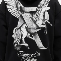 Sweatshirts|REPRESENT Elegance In Motion Cotton-Jersey Hoodie - XS