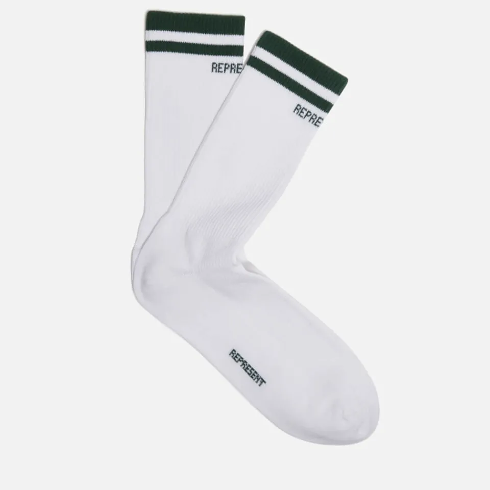 Underwear|Dr. Martens REPRESENT Logo-Jacquard Cotton-Blend Socks
