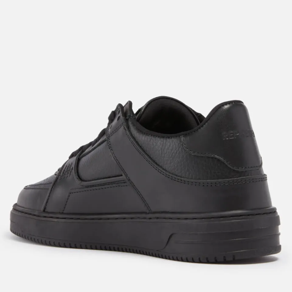 Trainers|REPRESENT Men's Apex Leather Trainers - UK 7