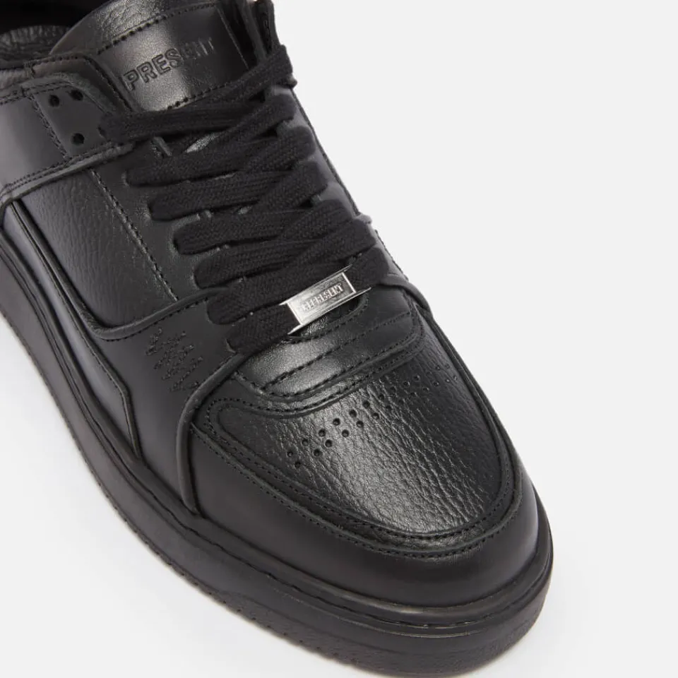 Trainers|REPRESENT Men's Apex Leather Trainers - UK 7