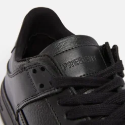 Trainers|REPRESENT Men's Apex Leather Trainers - UK 7