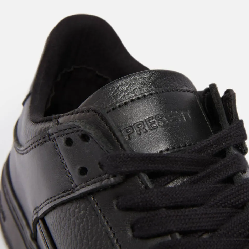 Trainers|REPRESENT Men's Apex Leather Trainers - UK 7