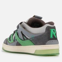 Trainers|Dr. Martens Represent Men's Bully Leather and Suede Trainers - UK 8