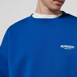 Sweatshirts|REPRESENT Owner's Club Cotton-Jersey Sweatshirt - L
