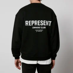 Sweatshirts|Sweatshirts|Maison Kitsuné REPRESENT Owner's Club Cotton-Jersey Sweatshirt - S