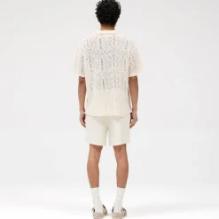 Shorts|Shorts|REPRESENT Panel Knitted TENCEL™ Twill Shorts - S