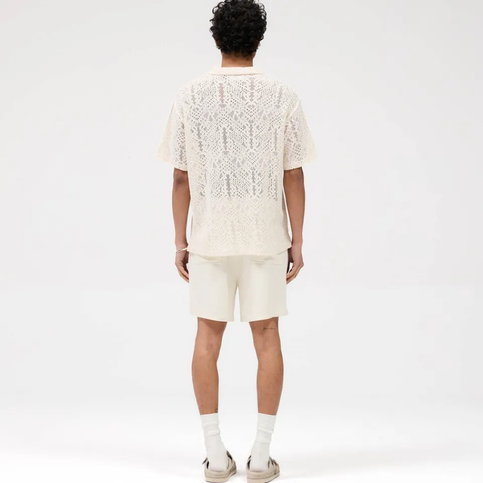 Shorts|Shorts|REPRESENT Panel Knitted TENCEL™ Twill Shorts - S