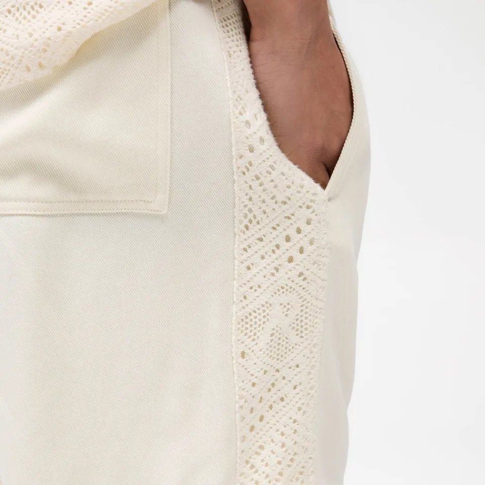 Shorts|Shorts|REPRESENT Panel Knitted TENCEL™ Twill Shorts - S