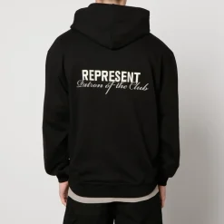 Sweatshirts|REPRESENT Patron Of The Club Cotton-Jersey Hoodie - L