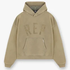Sweatshirts|Dr. Martens REPRESENT Rep Appliqué Cotton-Jersey Hoodie - XL
