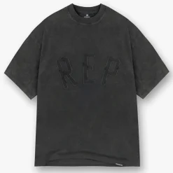 T-Shirts|T-Shirts|AMI REPRESENT Rep Appliqué Cotton-Jersey T-Shirt - S