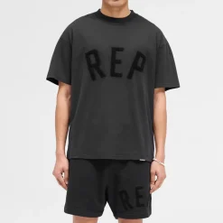 T-Shirts|T-Shirts|Anine Bing REPRESENT Rep Appliquéd Cotton-Jersey T-Shirt - S