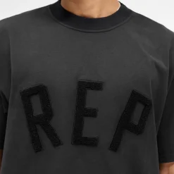 T-Shirts|T-Shirts|Anine Bing REPRESENT Rep Appliquéd Cotton-Jersey T-Shirt - S