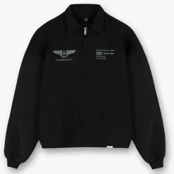 Sweatshirts|REPRESENT Team Rep Cotton-Jersey Quarter-Zip Jumper - S