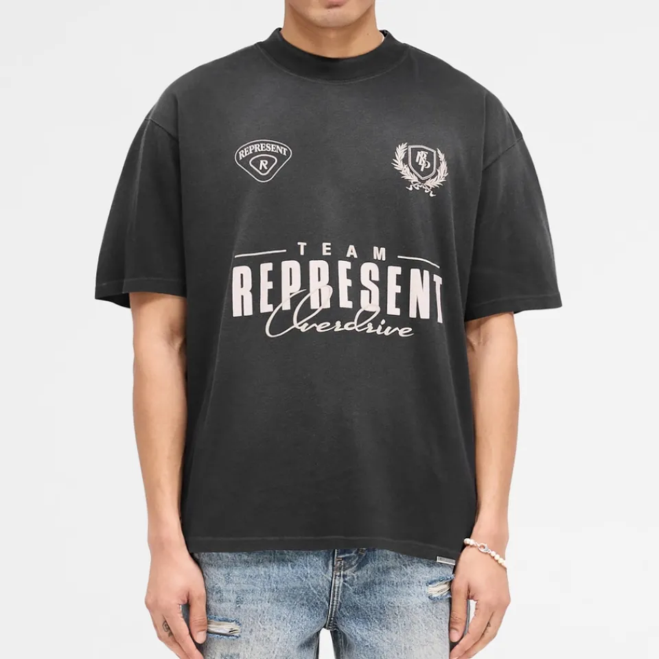 T-Shirts|T-Shirts|Axel Arigato REPRESENT World Championship Cotton-Jersey T-Shirt - M