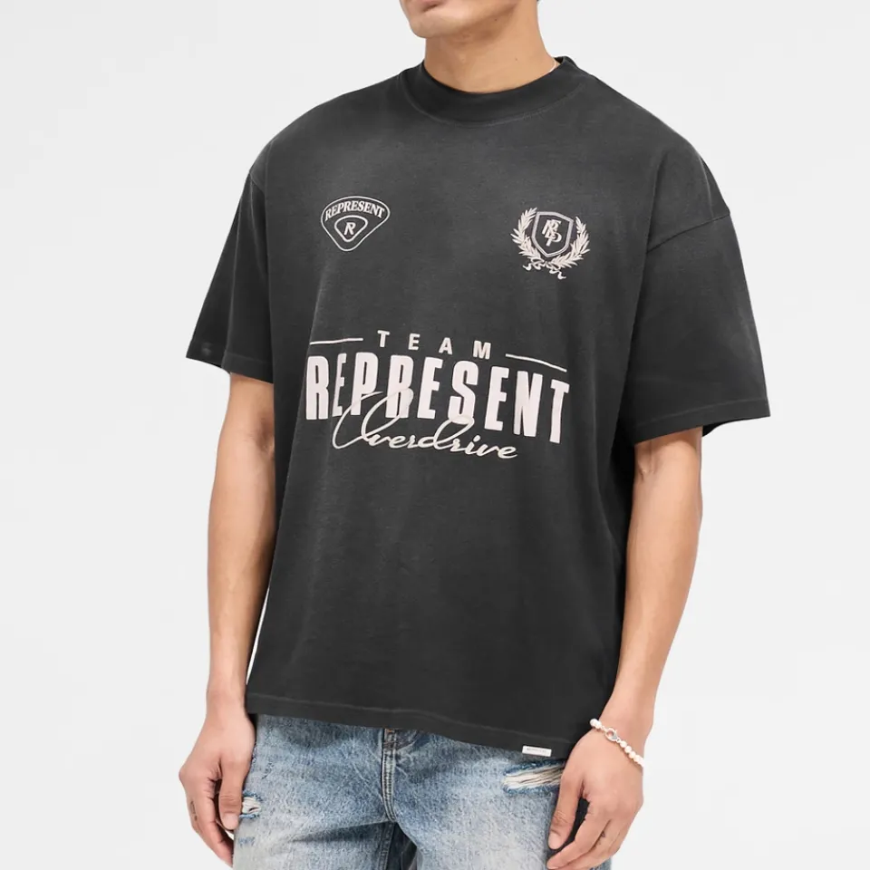 T-Shirts|T-Shirts|Axel Arigato REPRESENT World Championship Cotton-Jersey T-Shirt - M