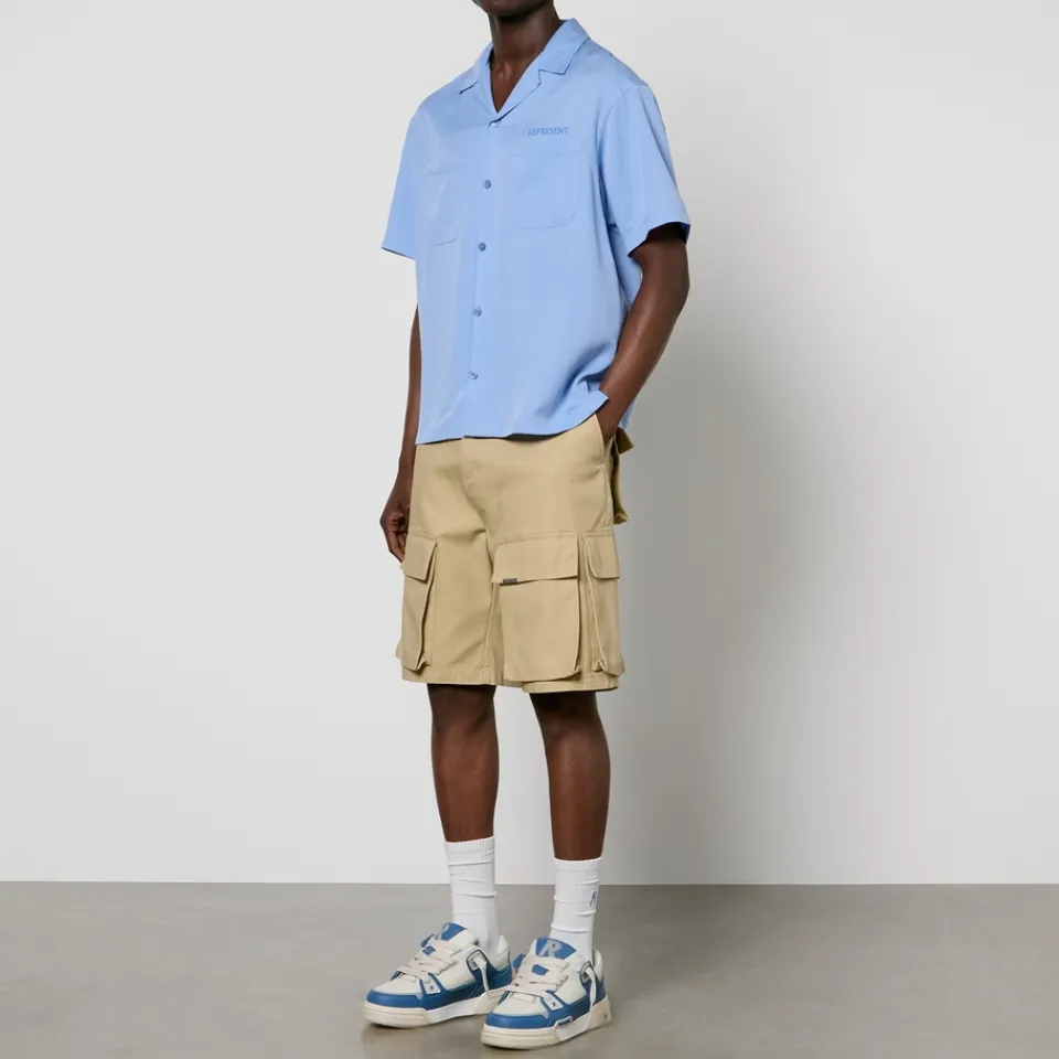 T-Shirts|T-Shirts|Axel Arigato REPRESENT x Coggles Lyocell Bowling Shirt - S