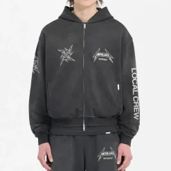 Loungewear|Sweatshirts|Polo Ralph Lauren REPRESENT x Metallica 40 Year Anniversary Cotton-Jersey Hoodie - S
