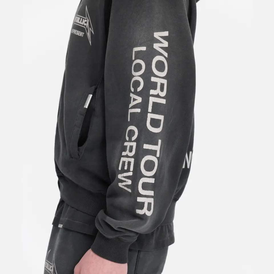 Loungewear|Sweatshirts|Polo Ralph Lauren REPRESENT x Metallica 40 Year Anniversary Cotton-Jersey Hoodie - S