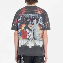 T-Shirts|T-Shirts|REPRESENT x Metallica Master Of Puppets Cotton-Blend T-Shirt - S