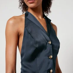 Dresses|Dresses|De La Vali Rixo Estella Silk-Satin Midi Dress - M/UK 12