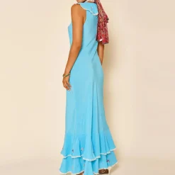 Dresses|Dresses|Dr. Martens Rixo Latisha Lace-Trimmed Crepe De Chine Dress - UK 6