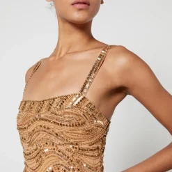 Dresses|Dresses|De La Vali Rixo Leo 2 Embellished Georgette Mini Dress - UK 12