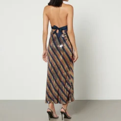 Dresses|Dresses|Tory Burch Rixo Pearl 2 Sequined Dress - UK 10